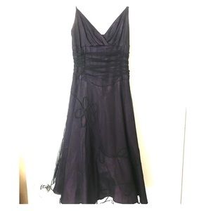 Vintage Iridescent Prom Dress 💜